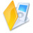 Folder ipod yellow Icon